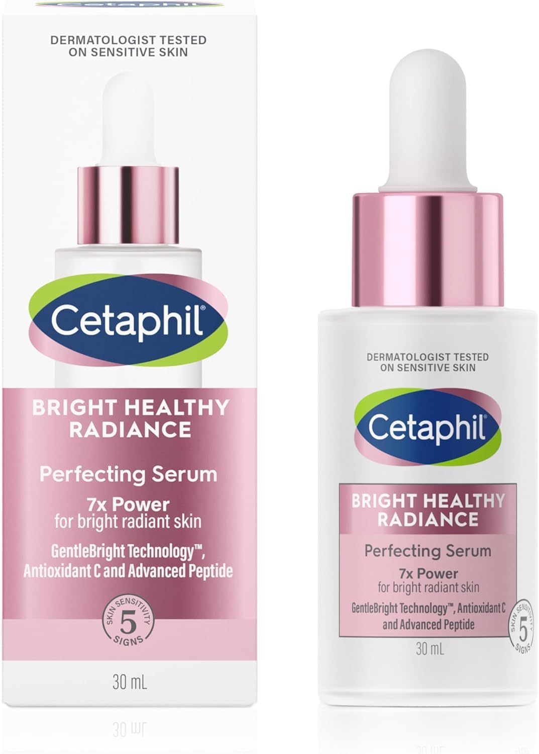 61EGsb8aORL._AC_SL1500_ Cetaphil Healthy Radiance Brightening Serum with Niacinamide for Skin Pigmentation, 30ml, Packaging May Vary - Image 1
