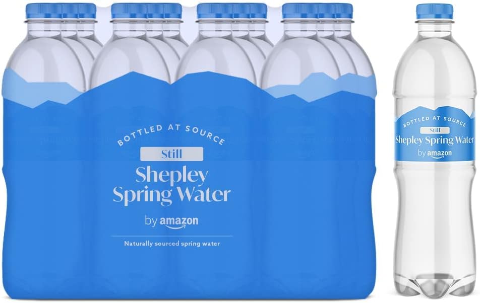 51S2JbDK98L._AC_SL1000_ by Amazon Still Spring Water, 500 ml (Pack of 12), Total 6000ml - Image 1