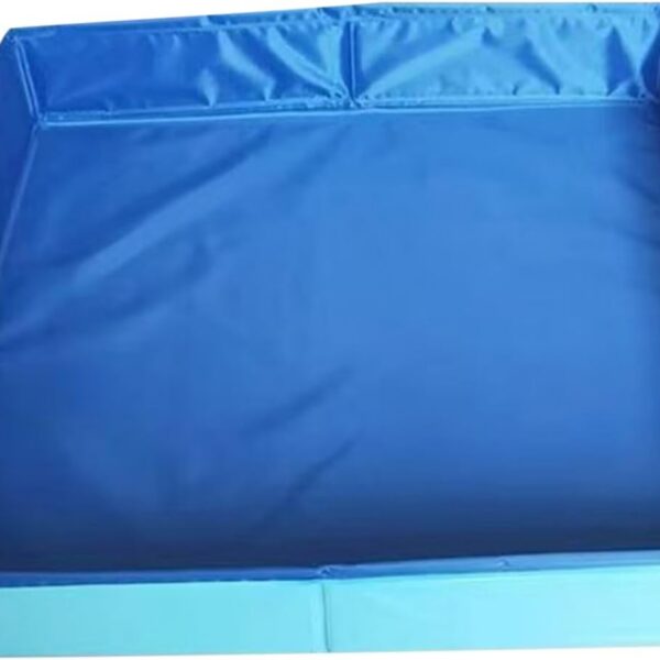 Pet Swimming Pool, Dog Wading Pool, Foldable Square-Shaped Paddling Pools For Dogs, Anti-Slip Pet Puppy Paddling Tub For Home Yard Garden Outdoor