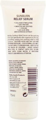 Malibu Sun After Sun Sunburn Relief Serum, Cooling & Soothing Moisturising Serum with Aloe Vera, Vitamin E & Allantoin, Hydrating After Sun Care for... - Image 7