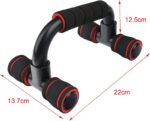 flintronic Push Up Bars, Pushup Stand, Strength Training - Workout Stands, Cushioned Foam Handles Grip, Non-Slip Sturdy Structure Push Up Bars for Men &...