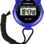 Vicloon Sport Stopwatch Timer, Multi-Function Sport Digital Stopwatch Large Display, Single Lap /Split Memory Stopwatch with12/24 Hour Clock Alarm Calendar...