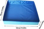 Pet Swimming Pool, Dog Wading Pool, Foldable Square-Shaped Paddling Pools For Dogs, Anti-Slip Pet Puppy Paddling Tub For Home Yard Garden Outdoor - Image 6