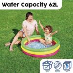 Bestway Summer Set Paddling Pool, Swimming Pool Toys, Water Pool Toys, Inflatable Baby, Kids Pool for Outdoors, Multiple Sizes - Image 3
