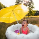 AirSwim Inflatable Paddling Pool, Portable Small Paddling Baby Swimming Pool for Toddlers Ages 0-3 Years Girls and Boys, Indoor& Outdoor, Garden and Backyard Summer Water Party, 90x25 cm (Orange) - Image 4
