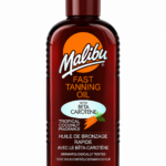 Malibu Sun SPF 15 Bronzing Tanning Oil Spray with Coconut Oil, Hydrating Body Tanning Oil for Natural Golden Tan, Water Resistant, 200ml