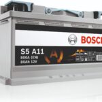 Bosch S5A11 Car Battery 80A / h-800A