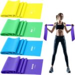 flintronic Fabric Resistance Bands, Exercise Bands Set, Non-Slip Booty Bands with 3/5 Resistance Levels, Workout Fitness Bands for Hips & Glute, Women/Men/Beginners/Yoga, Strength Training