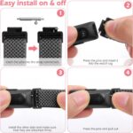 SHIJZWD Adjustable Elastic Watch Strap Compatible with Fitbit Inspire 3/Inspire 2/Inspire/Inspire HR/Fitbit Ace 3/Ace 2, Soft Breathable Nylon Sport Band... - Image 3