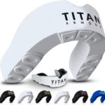 Titan Armour® Gum Shield | Dual-Layer | Adults & Junior Custom-Fit Mouth Guard | Case Inc | Boil & Bite Mouthguard Boxing, Rugby, MMA, Hockey &...