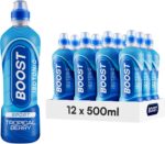 Boost Sports Drinks Tropical Berry | 12 Isotonic Drink with Vitamin B12 and B6 | Electrolyte Drink | Maximum Hydration Drinks | Low Calorie Vegan Adult Soft Drinks Multipacks | 12x500ml - Image 8