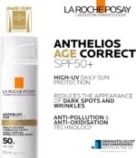 La Roche-Posay Anthelios Age Correct SPF50, Anti-Ageing Daily Sunscreen With Hyaluronic Acid, Niacinamide & Phe-Resorcinol, 24 Hour Hydration,... - Image 4