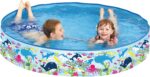 Splosh 4ft Kids Paddling Pool - Easy Setup Pool With Rigid Sides (No Inflating) - Outdoor Kids Swimming Pool - Kids Paddling Pools For Garden - Size 1.2m x 25cm - Image 7