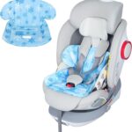 Orzbow Baby Gel Pad, Reversible Car Seat Protector Potty Training Cooling Mat for Babies with EVA, Large Gel Cooling Mat for Baby Car Seats, Pushchairs...