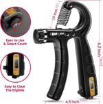 FitBeast Hand Grip Strengthener Workout Kit (5 Pack), 2 Forearm Grip Adjustable Resistance Hand Gripper, Finger Stretcher, Grip Trainer & Stress Relief... - Image 2