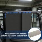 4PCS car curtains, magnetic car window shades, car blackout window covers. Fits most car models, protects privacy, serves as sleep blackout shade and heat... - Image 4