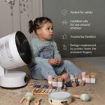 MeacoFan Sefte® Table Fan - 10” Air Circulator with 12 Speeds - Horizontal and Vertical Oscillation - 3 Oscillating Ranges - Ultra-Quiet, Remote Controlled Cooling - Image 7