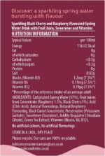 Rubicon Spring 12 Pack Black Cherry Raspberry, Sparkling Spring Water with Real Fruit Juice & Natural Flavours, , Only 9 Calories - 12 x 330ml Multipack... - Image 2