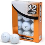 Second Chance Recycled Lake Golf Balls, 12 Pack - Grade A for Maxfli Golf Balls, Mixed