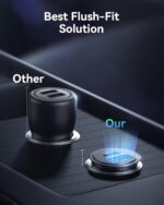 INIU Car Charger, Cigarette Lighter USB Charger Total 60W [USB C 30W+USB A 30W] 12V USB Socket, PD3.0 Fast Charge Car Phone Charger Metal Adapter for iPhone... - Image 8
