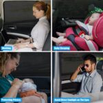 globalkids Safety Baby Car Seat with Isofix and Top Tether, 360 Degree Rotating Child Seat for All Group 0-12 Years Old (up to 36kg), Black (2022 Edition) - Image 2