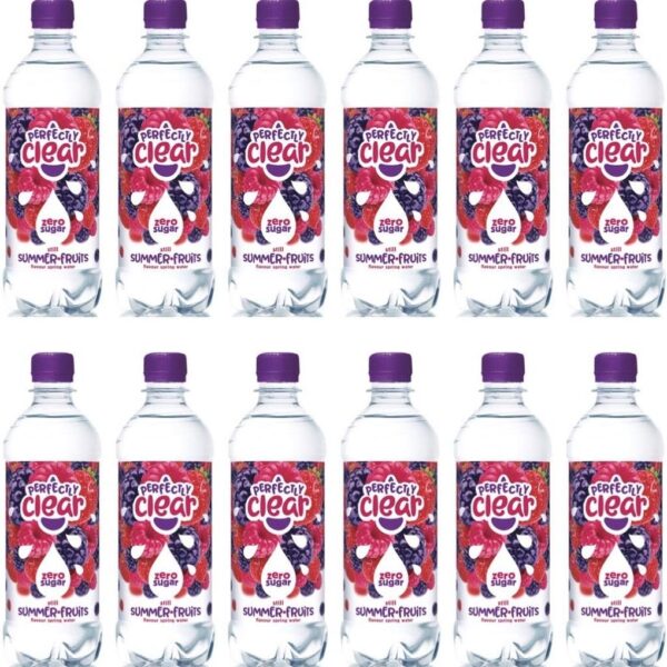 Perfectly Clear Still Summer Fruits Flavoured Water 500ml x 12