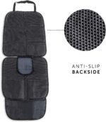 Hauck Sit on Me Car Seat Protector for Child Seats Compatible with ISOFIX, Rear-Facing Car Seats and Infant Carriers, Car Seat Organizer, 47 x 97 cm, Grey - Image 5