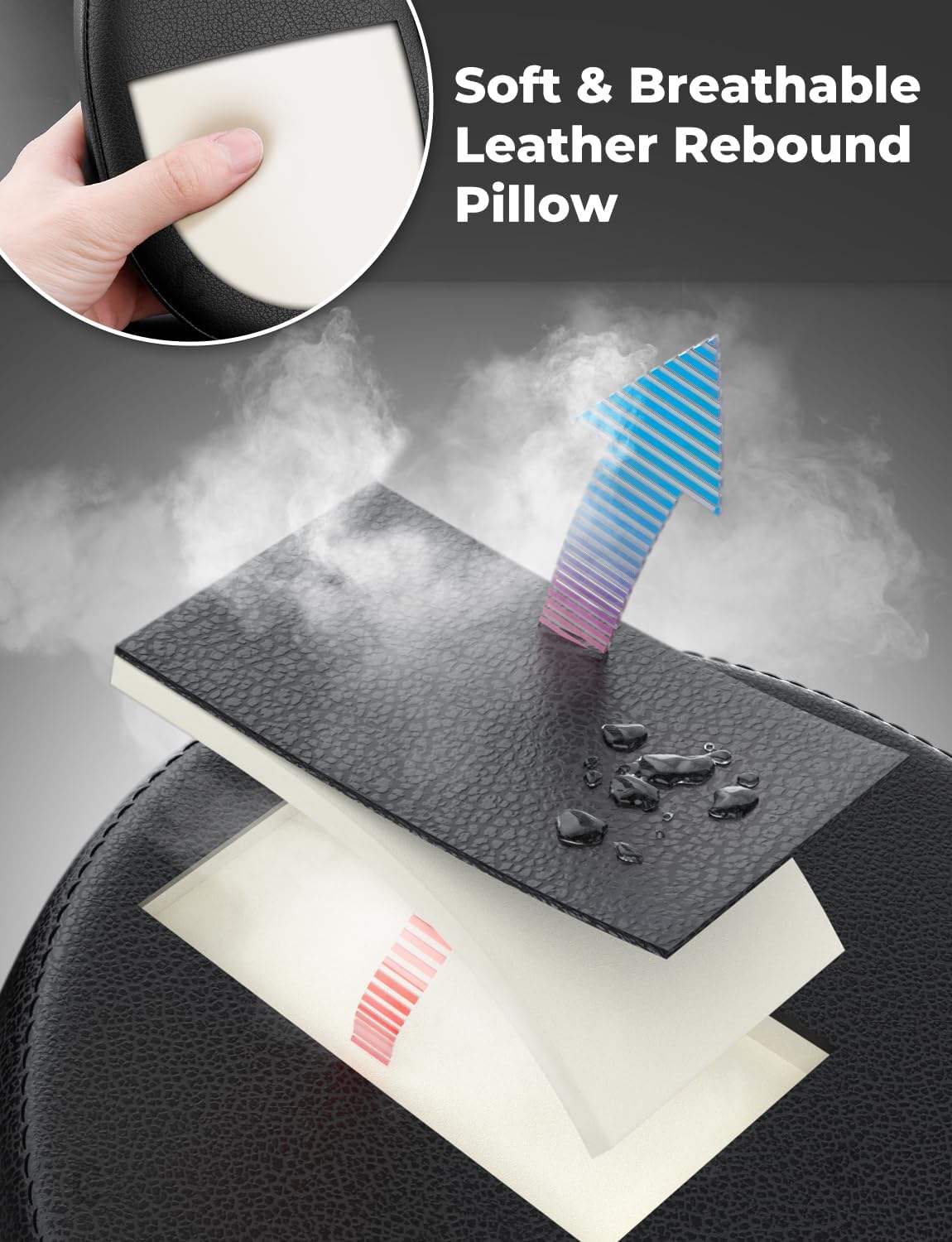 71luhcXjbCL._AC_SL1500_ - Copy Oasser Car Seat Headrest Pillow, Detachable and Adjustable Double Sided Support Head and Neck for Adult and Kids, Easy to Install, Suitable for Front... - Image 1