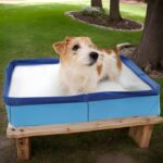 Pet Swimming Pool, Dog Wading Pool, Foldable Square-Shaped Paddling Pools For Dogs, Anti-Slip Pet Puppy Paddling Tub For Home Yard Garden Outdoor - Image 4