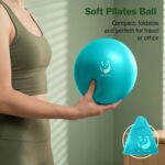 Slim Panda 9 Inch Pilates Ball,23-25cm Exercise Ball for Pilates, Balance, Stability, Workout, Core Training - Image 6