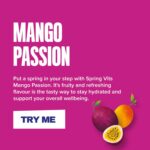 Rubicon Spring Vits Mango Passion Still Vitamin Water - 15 Calories per bottle for healthy hydration - Drinks Multipack 12 x 500ml Bottles - Image 3