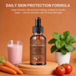 Sunless Tanning Drops Drink, Drinkable Tanning Drops Self Tan, Natural β-Carotene, Astaxanthin & Lycopene for a Bronzing Glow without Sun Damage, for All Skin Types, 60 ml (1 PC) - Image 5