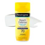 Neutrogena Beach Defense Water Resistant Sunscreen Body Lotion with Broad Spectrum SPF 70, Oil-Free and Fast-Absorbing, 6.7 oz