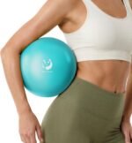 Slim Panda 9 Inch Pilates Ball,23-25cm Exercise Ball for Pilates, Balance, Stability, Workout, Core Training