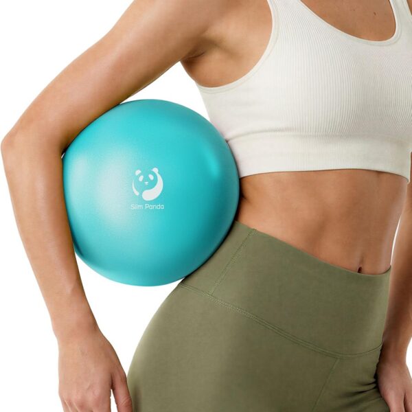 Slim Panda 9 Inch Pilates Ball,23-25cm Exercise Ball for Pilates, Balance, Stability, Workout, Core Training
