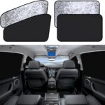 ZATOOTO Car Side Window Shades, Magnetic Car Window Sunshades for Baby UV Protection, Shading, Suitable for Most Vehicles, Easy to attach, 4PCS