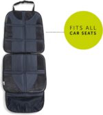 Hauck Sit on Me Car Seat Protector for Child Seats Compatible with ISOFIX, Rear-Facing Car Seats and Infant Carriers, Car Seat Organizer, 47 x 97 cm, Grey - Image 4