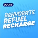 Boost Sports Drinks Tropical Berry | 12 Isotonic Drink with Vitamin B12 and B6 | Electrolyte Drink | Maximum Hydration Drinks | Low Calorie Vegan Adult Soft Drinks Multipacks | 12x500ml - Image 4