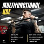 Titan Armour® Weight Lifting Straps | Extra-Long Neoprene Padded Heavy-Duty Weightlifting Straps | Deadlifts | Anti-Slip Gel Option | Gym Accessories Men... - Image 6