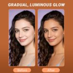 Sunless Tanning Drops Drink, Drinkable Tanning Drops Self Tan, Natural β-Carotene, Astaxanthin & Lycopene for a Bronzing Glow without Sun Damage, for All Skin Types, 60 ml (1 PC) - Image 4