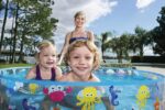 Bestway Sea Creature Paddling Pool Kiddie Swimming Pool, Inflatable Above Ground Pool, Outdoor Garden Pool, Blue, 48 x 10 Inch - Image 7