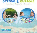 Splosh 4ft Kids Paddling Pool - Easy Setup Pool With Rigid Sides (No Inflating) - Outdoor Kids Swimming Pool - Kids Paddling Pools For Garden - Size 1.2m x 25cm - Image 4
