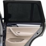PEYOU Car Window Shades for Baby 2 Pack, Stretchable & Breathable Spandex Rear Side Car Sun Shade for Camping, Blocks Uv Rays & Sun Glare for... - Image 2