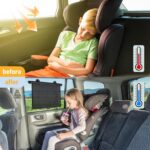 VBGURR 2 Pcs Car Window Shades for Baby, Automotive Window Shade Sun Shades for Car Windows, Automobile Window Sun Shade Cars Window Cover(40 x 45cm) - Image 6