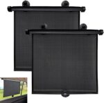 VBGURR 2 Pcs Car Window Shades for Baby, Automotive Window Shade Sun Shades for Car Windows, Automobile Window Sun Shade Cars Window Cover(40 x 45cm) - Image 2