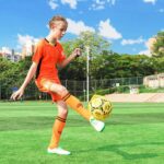 PodiuMax Football Kick Trainer, Adjustable Football Training Gifts Improve Kick/Throw/Control Skills, Ball Locked Net Trainer for Kids Adults Fits FootBalls Size 3/4/5 Ball - Image 8