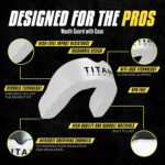 Titan Armour® Gum Shield | Dual-Layer | Adults & Junior Custom-Fit Mouth Guard | Case Inc | Boil & Bite Mouthguard Boxing, Rugby, MMA, Hockey &... - Image 3