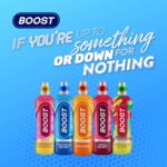 Boost Sports Drinks Tropical Berry | 12 Isotonic Drink with Vitamin B12 and B6 | Electrolyte Drink | Maximum Hydration Drinks | Low Calorie Vegan Adult Soft Drinks Multipacks | 12x500ml - Image 6