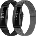 SHIJZWD Adjustable Elastic Watch Strap Compatible with Fitbit Inspire 3/Inspire 2/Inspire/Inspire HR/Fitbit Ace 3/Ace 2, Soft Breathable Nylon Sport Band...