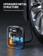 AstroAI Tyre Inflator Air Compressor 12V DC, Digital Car Tyre Pump 150 PSI, Preset Tyre Pressure & Auto Shutoff, Electric Air Pump for Car Tyres,... - Image 6